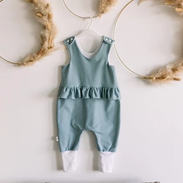 Tipegő hálózsák, fodros, olíva színben