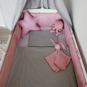 Ágynemű szett szürke színben