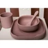 Kép 2/2 - Minimal baby étkészlet dark rose színben
